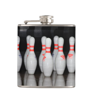 Bowling Button Flask Flachmann