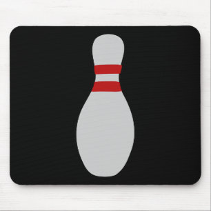 Bowling Button Kostüme Ll Zehn-Buttone Alley Strik Mousepad