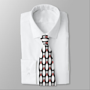 Bowling-Button-Nackenband für Bowler Krawatte