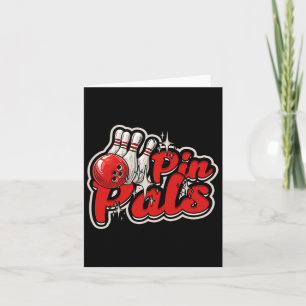 Bowling Button Pals 1 Karte