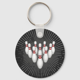 Bowling-Buttone: 3D-Modell: Schlüsselanhänger