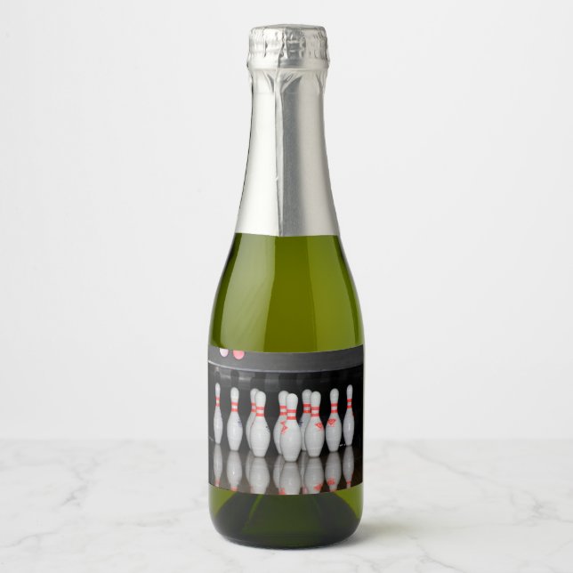 Bowling Champagn Label (Vorderseite)