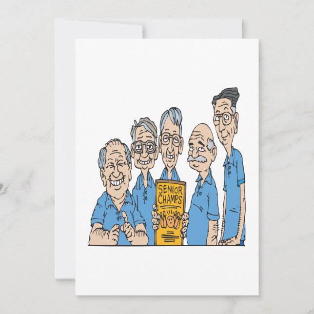 Bowling-Champs Einladung (Vorderseite)