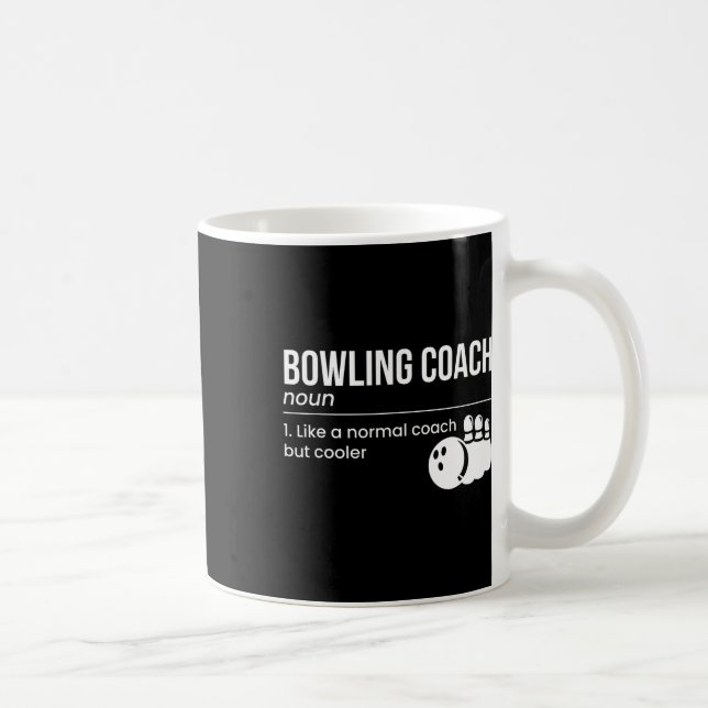 Bowling Coach Definition Kaffeetasse (Rechts)