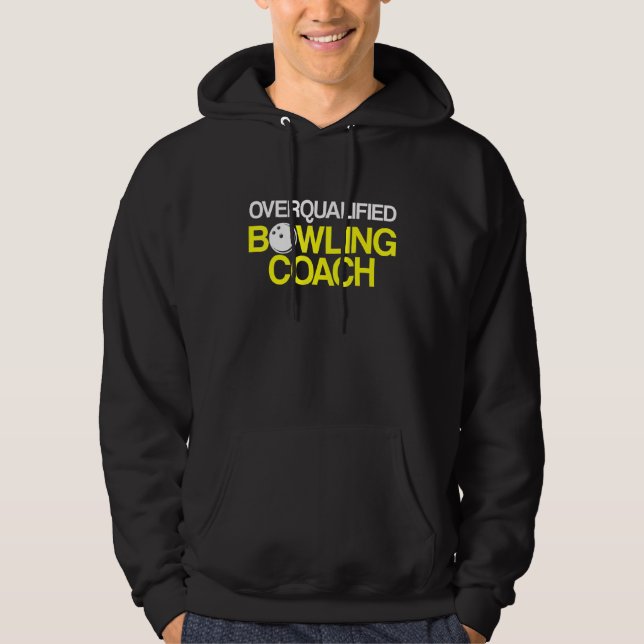 Bowling Coach Player Team Instructor 32 Hoodie (Vorderseite)