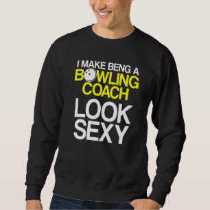 Bowling Coach Player Team Instructor 33 Sweatshirt