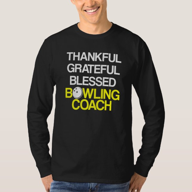 Bowling Coach Player Team Instructor 37 T-Shirt (Vorderseite)