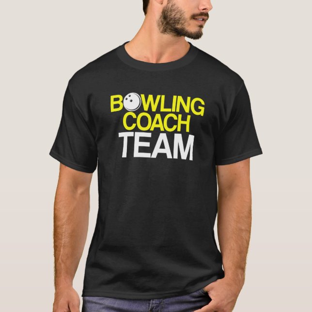 Bowling Coach Player Team Instructor 7 T-Shirt (Vorderseite)