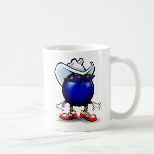 Bowling Cowboy Kaffeetasse