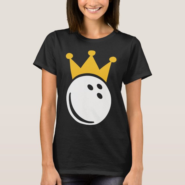 Bowling Crown T-Shirt (Vorderseite)