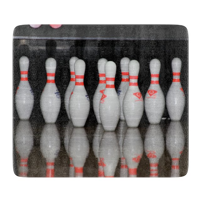 Bowling Cutting Board Schneidebrett (Vorderseite)