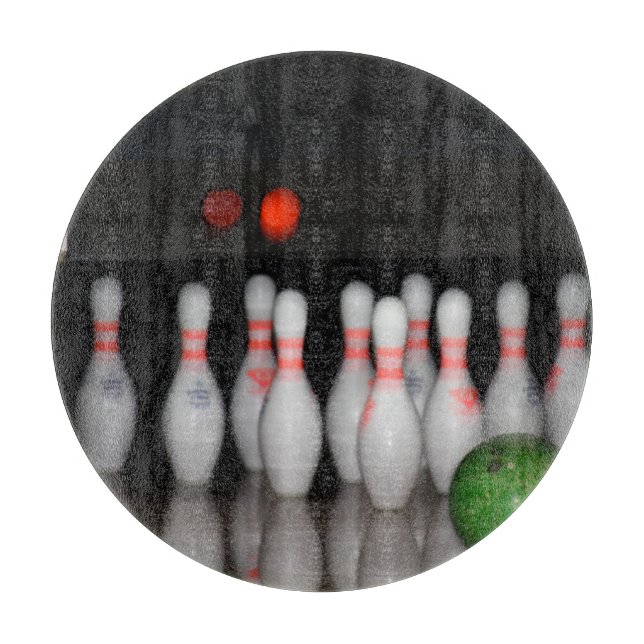 Bowling Cutting Board Schneidebrett (Vorderseite)