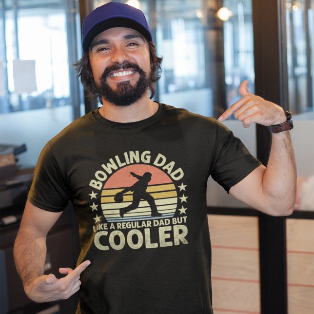 Bowling Dad Fun Bowling T-Shirt (Von Creator hochgeladen)