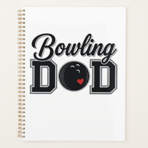 Bowling Dad Vintage Gravur Shirt Design_1 Planer
