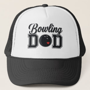 Bowling Dad Vintage Gravur Shirt Design_1 Truckerkappe
