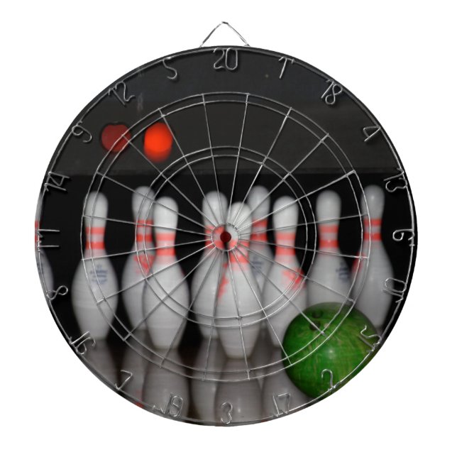 Bowling Dartboard Dartscheibe (vorne)