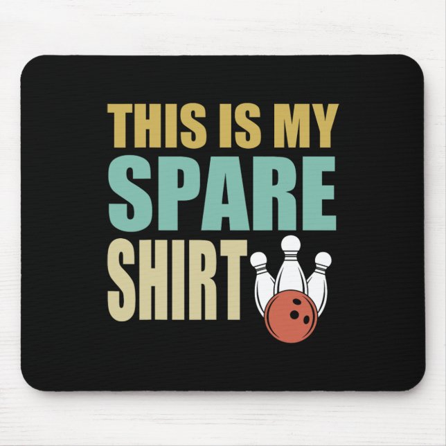Bowling Das ist mein selbstständiges Design-Bowler Mousepad (Vorne)