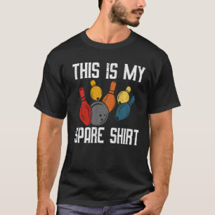 Bowling Das ist mein Shirt Bowling Funny Graph