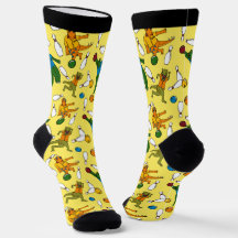 Bowling Dinosaurier Cartoon Gemustert Bowlers