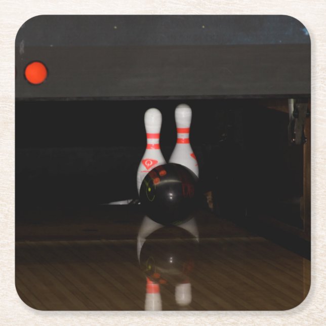 Bowling Drink Untersetzer (Vorderseite)