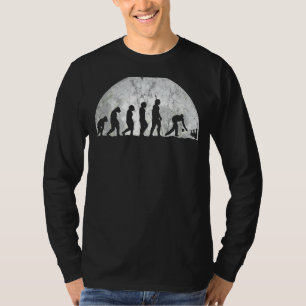 Bowling Evolution Evolution Man Cones Skittle T-Shirt