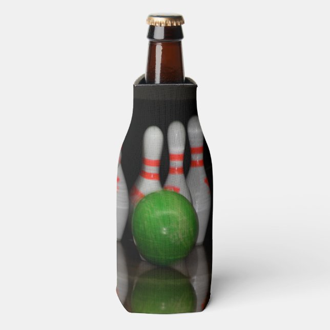 Bowling Flasche Cooler Flaschenkühler (Flaschenvorderseite)