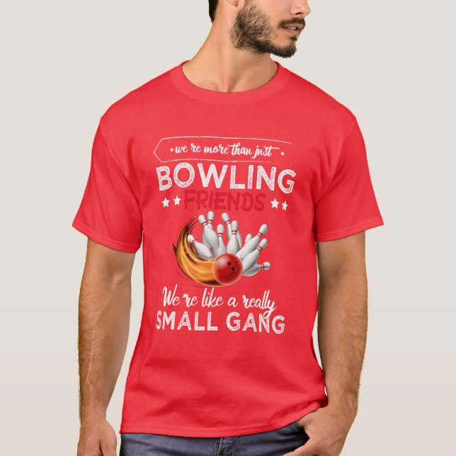 BOWLING FRIENDS T-Shirt (Vorderseite)
