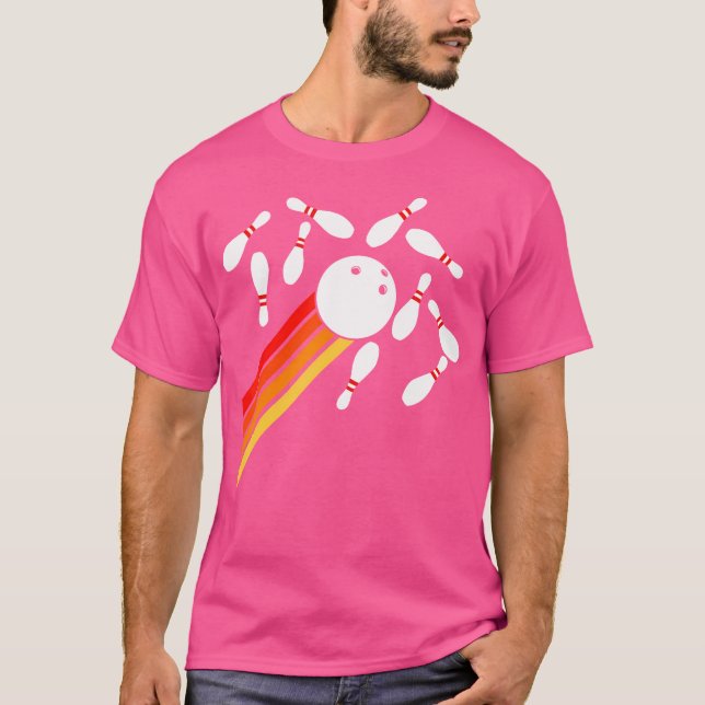 Bowling Funny Bowling Party T-Shirt (Vorderseite)