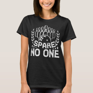 Bowling Funny Spare keine Grafik für Bowlers T-Shirt