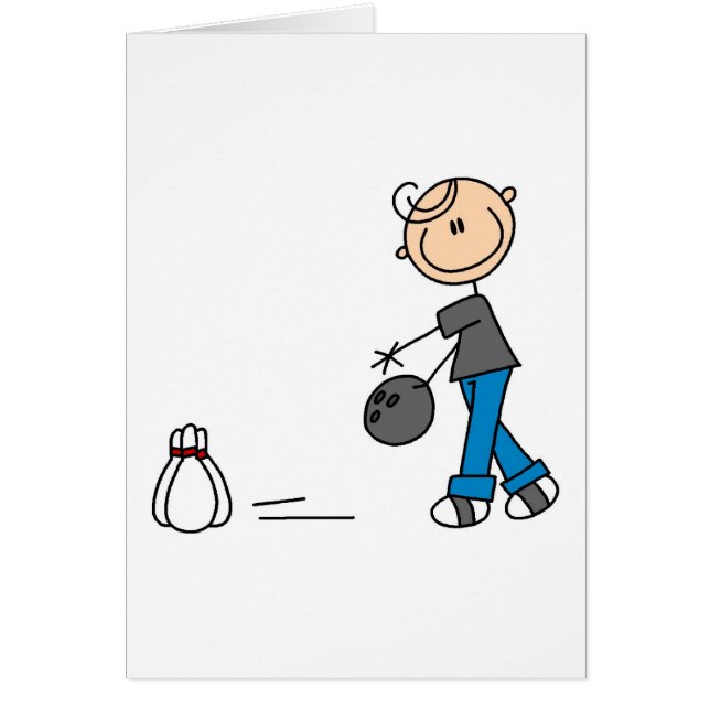 Bowling für eine Streik-Karte (Vorne)