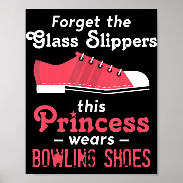 Bowling für Frauen, Ehefrau, Mama oder Mädchen Poster (Vorne)
