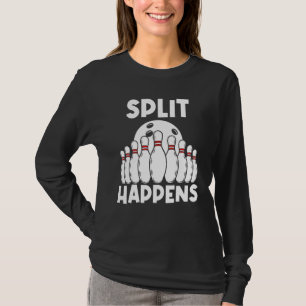 Bowling für Männer Frauen Bowling-Spiel Bowler Spi T-Shirt
