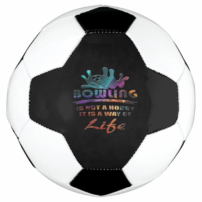 Bowling Fußball (Vorderseite)