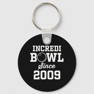Bowling Geschenk für 13 Jahre alter Bowler 2009 13 Schlüsselanhänger
