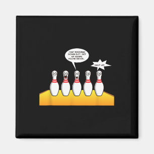 Bowling Geschenke für Männer Funny Bowler Designs Magnet