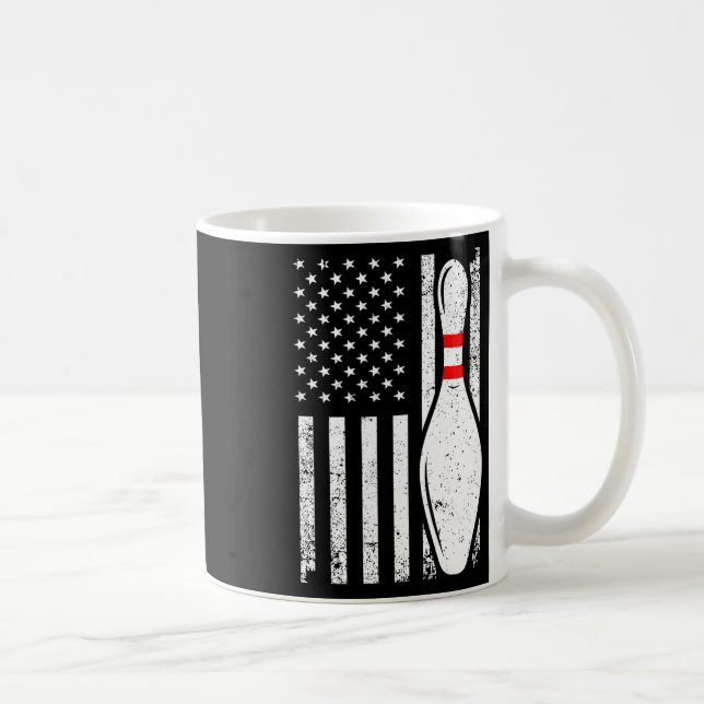 Bowling Gift Bowler Zubehör Bowling Team Stuff Kaffeetasse (Rechts)