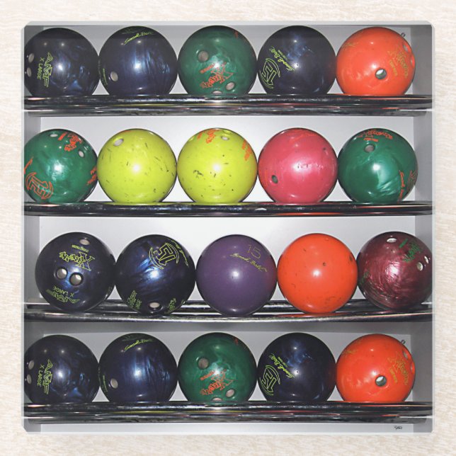 Bowling Glass Untersetzer (Vorderseite)