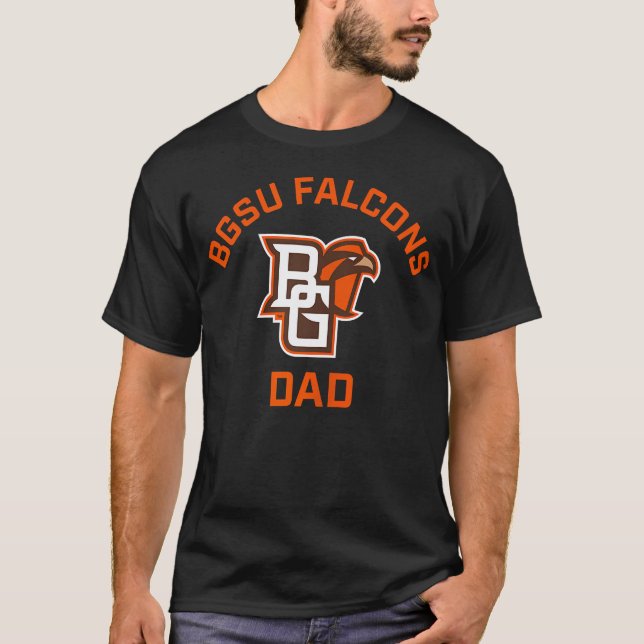 Bowling Green Bgsu Falcons Gebogen T-Shirt (Vorderseite)