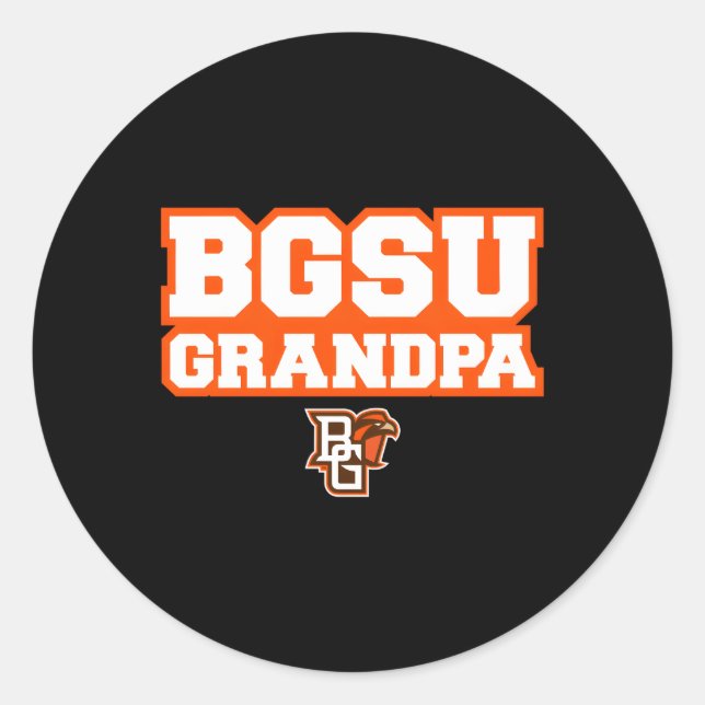 Bowling Green Bgsu Falcons Opa Runder Aufkleber (Vorderseite)