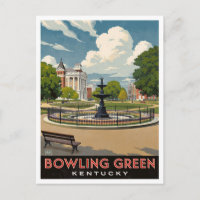 Bowling Green Kentucky Fountain Park Kunst