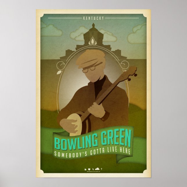 Bowling Green Kentucky Poster (Vorne)