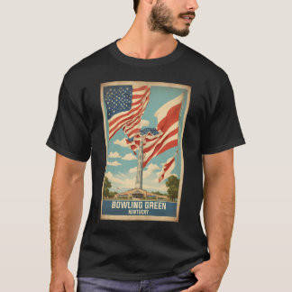Bowling Green Kentucky Usa Vintage Tourismus T-Shirt