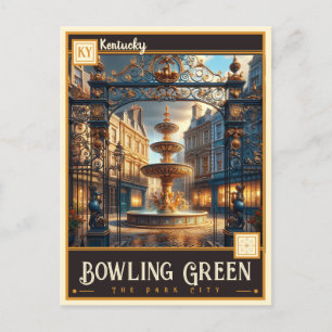 Bowling Green, Kentucky Vintage Postkarte