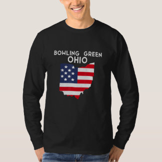 Bowling Green Ohio USA State America Travel Ohioan T-Shirt