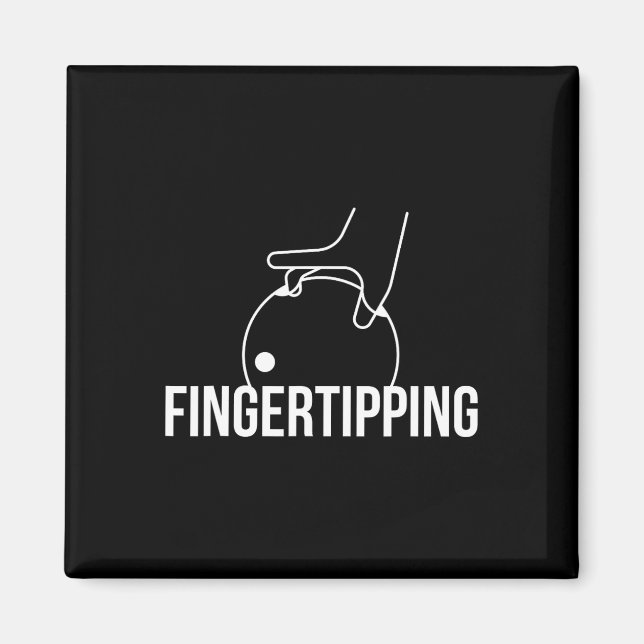 Bowling-Grip-Design für Bowlers Thro Magnet (Vorne)