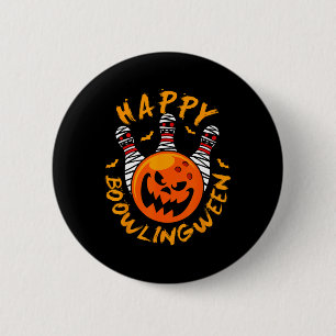 Bowling Halloween Jack-o-Laterne Bowling Ll Mummy Button