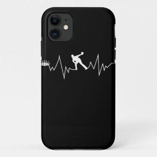 Bowling Heartbeat-Geschenk für Bowlers Case-Mate iPhone Hülle