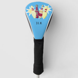 Bowling im Vintagen Stil Golf Headcover