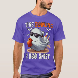 Bowling Is Boo Sheet Halloween Costume Playeream F T-Shirt