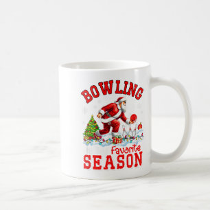 Bowling ist die Lieblings-Jahreszeit-Kostümspieler Kaffeetasse
